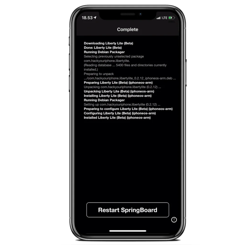 restart springboard