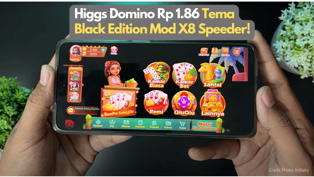 Higgs Domino Rp 1.86 black edition