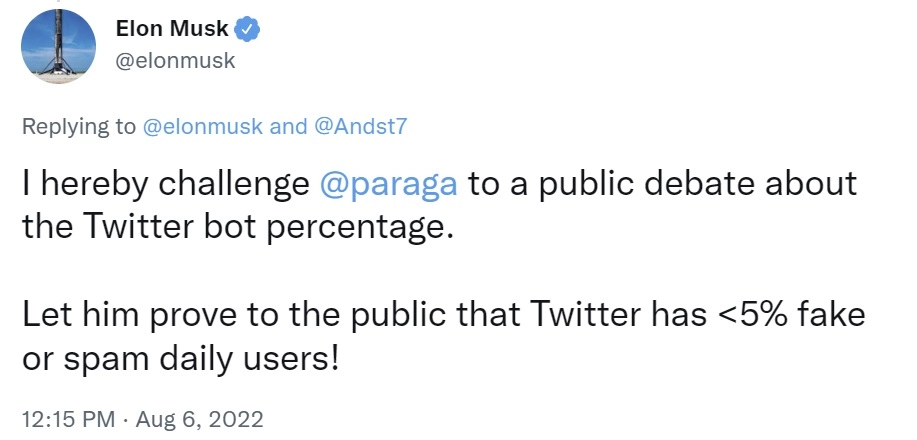 elon musk twitter debat