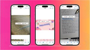 cara menggunkan live text