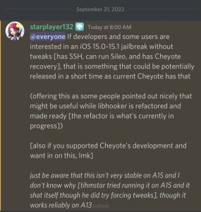 CoolStar: Jailbreak Cheyote Untuk iOS 15.0 - 15.1 Dapat Segera Dirilis