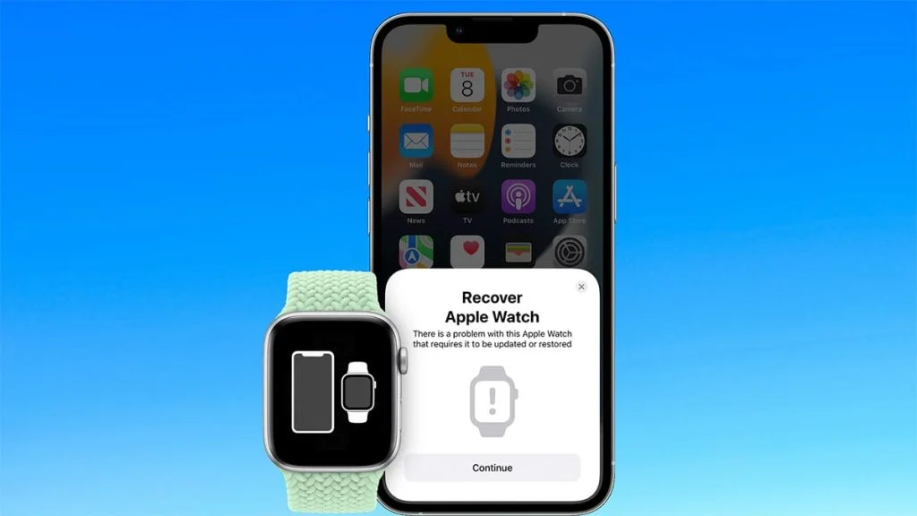 cara restore apple watch