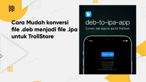 cara Konversi file .deb to .ipa